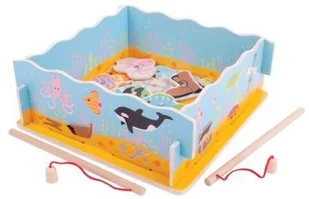 Bigjigs Toys Złów rybkę BJ735 - Gry planszowe - miniaturka - grafika 2