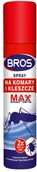 Preparaty na chwasty i szkodniki - Bros Spray Komary,Kleszcze Max130/90 Ml - miniaturka - grafika 1
