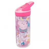 Bidony dla dzieci - Peppa Pig - Butelka z tritanu ze słomką 620 ml - miniaturka - grafika 1
