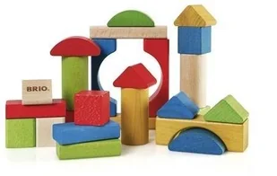Brio GmbH BRIO GmbH Brio 30114  kolorowe klocki drewniane, 25 części - Klocki - miniaturka - grafika 5