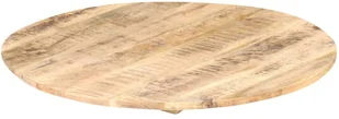 vidaXL Lumarko Blat stołu, lite drewno mango, okrągły, 15-16 mm, 80 cm 286003 - Meble modułowe i akcesoria - miniaturka - grafika 8