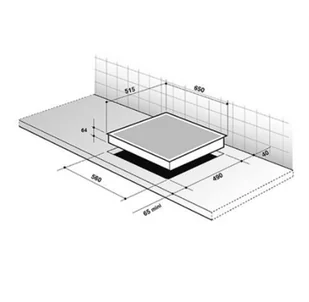 Płyta elektryczna do zabudowy De Dietrich DPI7654B - Płyty elektryczne do zabudowy - miniaturka - grafika 3