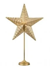 Markslojd Ozdoba stołowa świetlna Gwiazda złoty RUSTIC 705741 705741 - Oświetlenie świąteczne - miniaturka - grafika 3