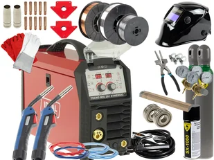 Ideal Spawarka Tecnomig 201 Synergic - zestaw : Wyposażenie - pakiety - Pakiet akcesoriów 6 TMIG201MMA_pakiet6 - Spawarki - miniaturka - grafika 6