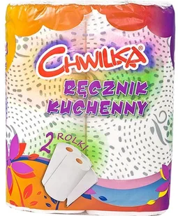 Chwilka Chwilka ręcznik kuchenny 2 rolki celuloza - Ręczniki papierowe - miniaturka - grafika 2