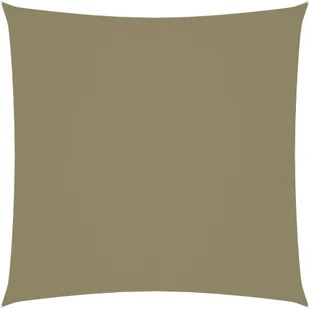 vidaXL Żagiel ogrodowy, tkanina Oxford, kwadrat, 2,5x2,5 m, beżowy vidaXL - Parasole ogrodowe - miniaturka - grafika 2