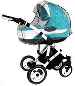 Akcesoria do wózków - Folia Przeciwdeszczowa Spacerówka Gondola Głęboki - miniaturka - grafika 1