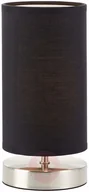 Lampy stojące - Brilliant Lampa stołowa Clarie z czarnym tekstylnym kloszem - miniaturka - grafika 1