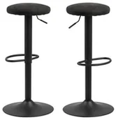 Taborety i hokery - Actona Hoker Finch antracyt 85631 - miniaturka - grafika 1