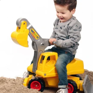 Polesie Mega-koparka kołowa - Samochody i pojazdy dla dzieci - miniaturka - grafika 3