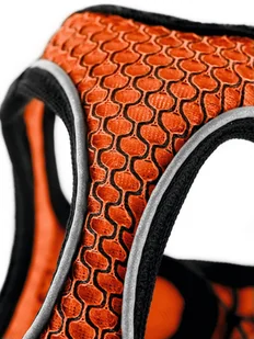 Hunter HUNTER Szelki Hilo Comfort pomarańczowe M-L 67466 - Szelki dla psów - miniaturka - grafika 3