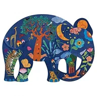 Puzzle - Djeco Elefante 150 Piezas - miniaturka - grafika 1