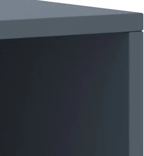 vidaXL Lumarko Szafka nocna, jasnoszara, 35x30x40 cm, lite drewno sosnowe 322237 - Szafki nocne - miniaturka - grafika 11