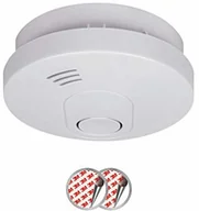 Czujniki czadu, dymu, gazu - Elro FS1510 czujnik dymu z zestawem kleju magnetycznego, 10 lat baterii, czujnik i gwarancja/DIN EN14604, biały, 1 sztuka - miniaturka - grafika 1