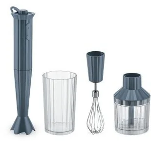 Alessi Plissé szary z akcesoriami 4 el. MDL10S G - Blendery ręczne - miniaturka - grafika 2