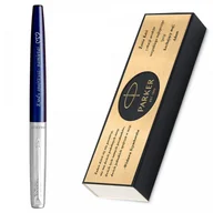 Pióra wieczne - Parker Murrano Pióro Wieczne Jotter Granatowy GRAWER i ETUI PAR-099_PRPD-F - miniaturka - grafika 1