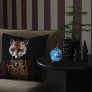 KonstSmide CHRISTMAS Kula hologram 3D zimowy krajobraz, 42 LED - Oświetlenie świąteczne - miniaturka - grafika 2