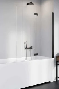 Radaway parawan nawannowy Nes Black PND I 100 cm prawy, szkło przejrzyste, wys. 150 cm 10010100-54-01R 10010100-54-01R - Parawany nawannowe - miniaturka - grafika 2