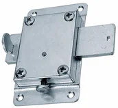 Zamki i wkładki - Zamek Alba z zasuwką mini (p) - miniaturka - grafika 1