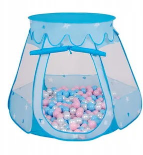 Namiot Zamek z piłkami Suchy Basen kulki 200 szt - Namioty i tipi dla dzieci - miniaturka - grafika 29