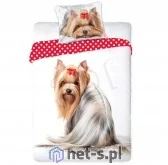 Faro Pościel BEST FRIENDS Pies 140X200+1 Poszewka 70X90 FAO049 - Pościel - miniaturka - grafika 3
