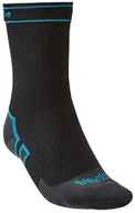 Skarpetki męskie - BRIDGEDALE Skarpety wodoodporne StormSock Mid Boot - black/blue 610306141 - miniaturka - grafika 1