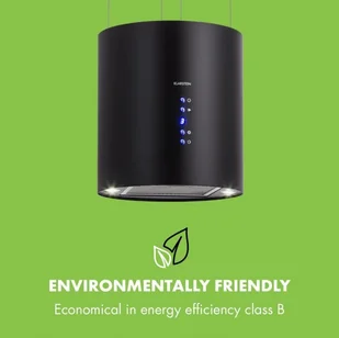 Klarstein Barett Czarny (TK15-Barett-BL) - Okapy kuchenne - miniaturka - grafika 6