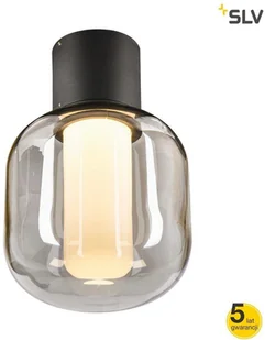 Spotline SLV OVALISK CL zewnętrzna oprawa sufitowa natynkowa LED kolor antracytowy przełącznik CCT 3000/4000 K 1004677 - Lampy ogrodowe - miniaturka - grafika 5