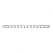 Grzbiety do bindownic - GBC RG810697 Grzbiety drutowe WireBind Srebrny 100 szt. RG810697 - miniaturka - grafika 1