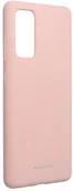 Etui i futerały do telefonów - Mercury Futerał Silicone do SAMSUNG S20 FE różowy - miniaturka - grafika 1