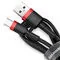Baseus Kabel Cafule USB-C 3A 0.5M red black CATKLF-A91 - Kable USB - miniaturka - grafika 14