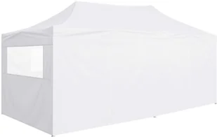 vidaXL Profesjonalny, składany namiot imprezowy, 4 ściany, 3x6 m, stal - Pawilony ogrodowe - miniaturka - grafika 13