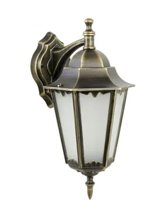 Su-Ma Kinkiet zewnętrzny patyna mosiądz Retro Classic II K 3012 - Lampy ogrodowe - miniaturka - grafika 2