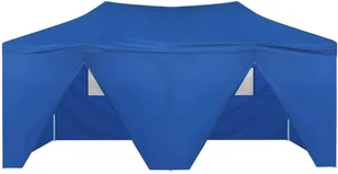 vidaXL Profesjonalny, składany namiot imprezowy, 4 ściany, 3x6 m, stal - Pawilony ogrodowe - miniaturka - grafika 13