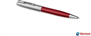 Parker Długopis SAND BLASTED METAL RED 2146851 2146851 - Długopisy - miniaturka - grafika 3