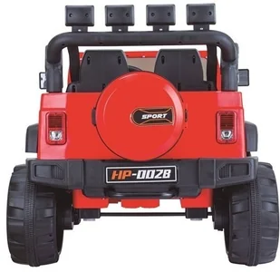 Import LEANToys Auto na Akumulator HP012 Czerwone 3948 - Pojazdy elektryczne dla dzieci - miniaturka - grafika 3