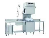 Zmywarki gastronomiczne - RM Gastro Zmywarka kapturowa do szkła i naczyń ze zmiękczaczem | TTA112 ABT - miniaturka - grafika 1