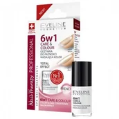 Odżywki do paznokci - Eveline Nail Therapy Care&Colour 6w1 odżywka do paznokci nadająca kolor French 5ml 47066-uniw - miniaturka - grafika 1