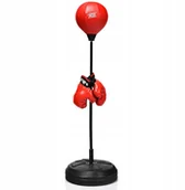 Worki treningowe - Zestaw Bokserski Gruszka Worek Rękawice Dla Dzieci - miniaturka - grafika 1