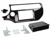Akcesoria car audio - Ramka radia Kia Rio od 2015 2DIN czarny połysk - miniaturka - grafika 1