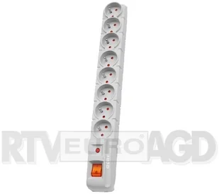 Acar DOSTAWA w 24h LISTWA S8 ZASILAJĄCA ANTYPRZEPIĘCIOWA ZASILAJĄCA SZARA PRZEDŁUŻACZ 8 GNIAZD 5,0M 100% POZYTYWNYCH KOMENTARZY Z ALLEGRO! S8 5,0M (S8/ 5,0M) - Listwy zasilające - miniaturka - grafika 2