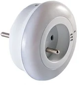 Lampy pozostałe - Orno OR-LA-1404 Lampka nocna LED z gniazdem 230V - miniaturka - grafika 1