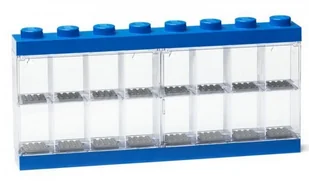 Lego POJEMNIK GABLOTKA NA 16 MINIFIGUREK NIEBIESKA 4066 - Pojemniki na zabawki - miniaturka - grafika 2