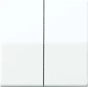 Wyłączniki światła i elektryczne - Jung as591 5bfww przełącznik kołyskowy zapewnia przełącznik dwugrupowy - miniaturka - grafika 1