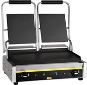 Piece, kotły  i płyty grzejne gastronomiczne - Buffalo Grill kontaktowy podwójny | gładki | powierzchnia 470x250mm | 2,9kW | 540x390x(H)210mm GJ456 - miniaturka - grafika 1