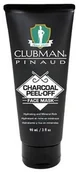 Kosmetyki do pielęgnacji twarzy męskie - CLUBMAN PINAUD Charcoal Peel-Off Face Mask maska do twarzy z aktywnym węglem 90 ml Clubman Pinaud CLU000036 - miniaturka - grafika 1