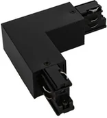 Akcesoria do oświetlenia - Italux Kątowy L-ŁĄCZNIK uziemienie zewnętrzne HT4-J02/BK do 3-fazowej szyny natynkowej 230V czarny __code-62535 - miniaturka - grafika 1