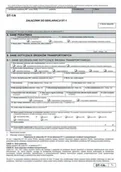 Druki akcydensowe - Firma krajewski Wkładka do deklaracji od środków transportowych [DT-1a] DT-1A - miniaturka - grafika 1