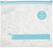 Folia, papier śniadaniowy, serwetki - EH Excellent Houseware Worki woreczki torebki strunowe do przechowywania żywności 15 x 1L 124023 - miniaturka - grafika 1