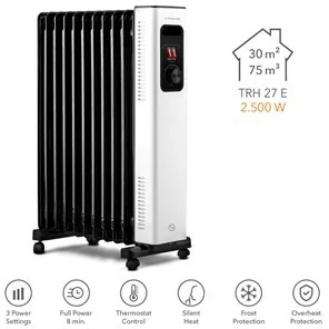TROTEC Grzejnik olejowy TRH 27 E - Ogrzewanie przenośne - miniaturka - grafika 4
